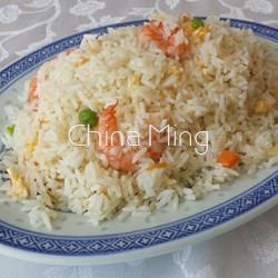 Arroz frito con gambas - Imagen 1