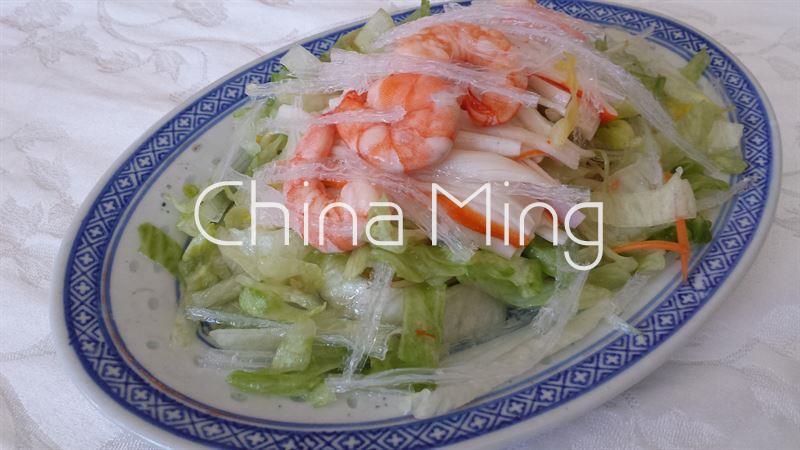 Ensalada de cangrejo y gambas - Imagen 1