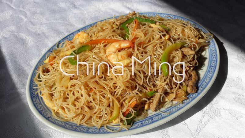 Fideos de arroz al estilo Singapur - Imagen 1