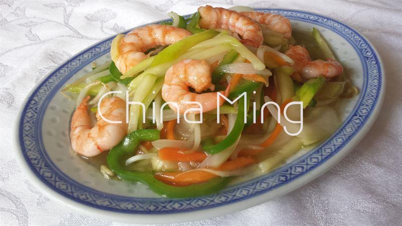 Gambas Chop-Suey - Imagen 1