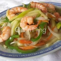Gambas Chop-Suey - Imagen 1