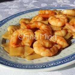 Gambas con bambú - Imagen 1