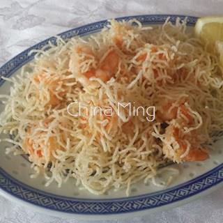 Gambas fritas fantasia - Imagen 1