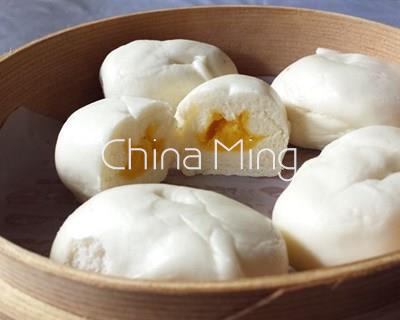 Lai Won Pao (Pan relleno de crema) - Imagen 2
