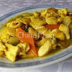 Pollo al curry - Imagen 1