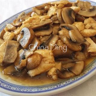 Pollo con champiñones - Imagen 1