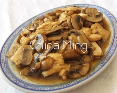 Pollo con champiñones - Imagen 2