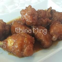 Pollo con salsa picante - Imagen 1