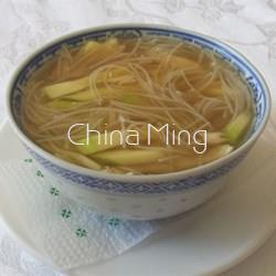 Sopa de fideos con pollo - Imagen 1