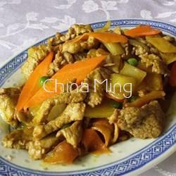 Ternera con salsa curry - Imagen 1